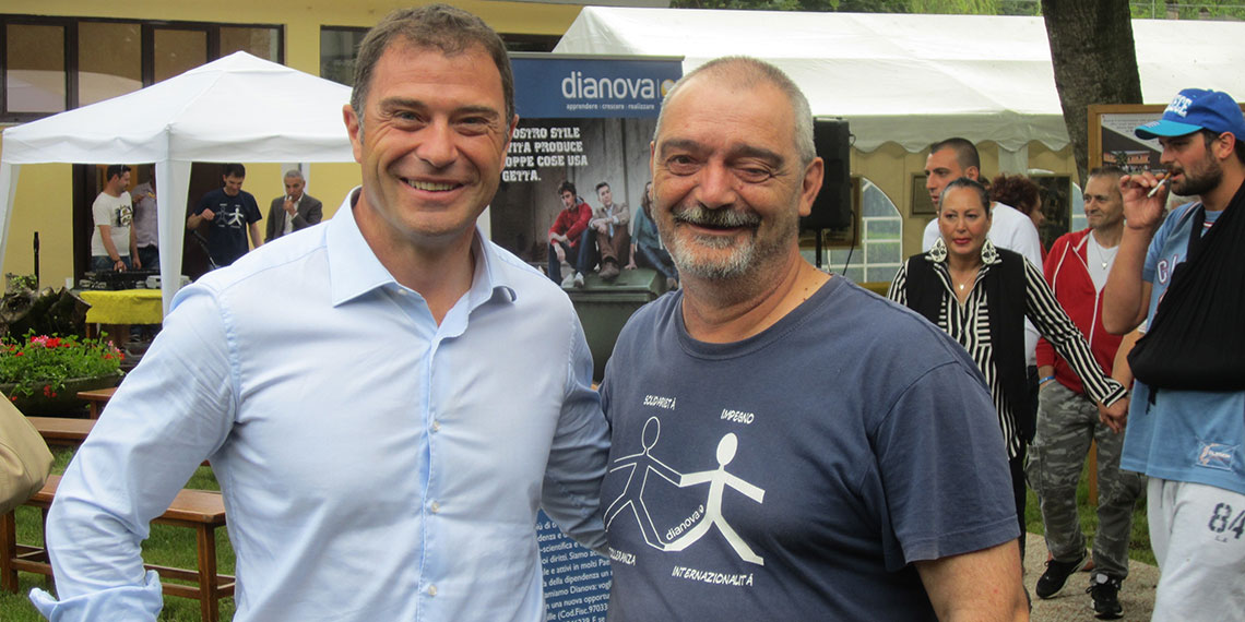 Palestra di vita per Dianova di Ombretta Garavaglia Palestra di vita per Dianova-Ombretta Garavaglia