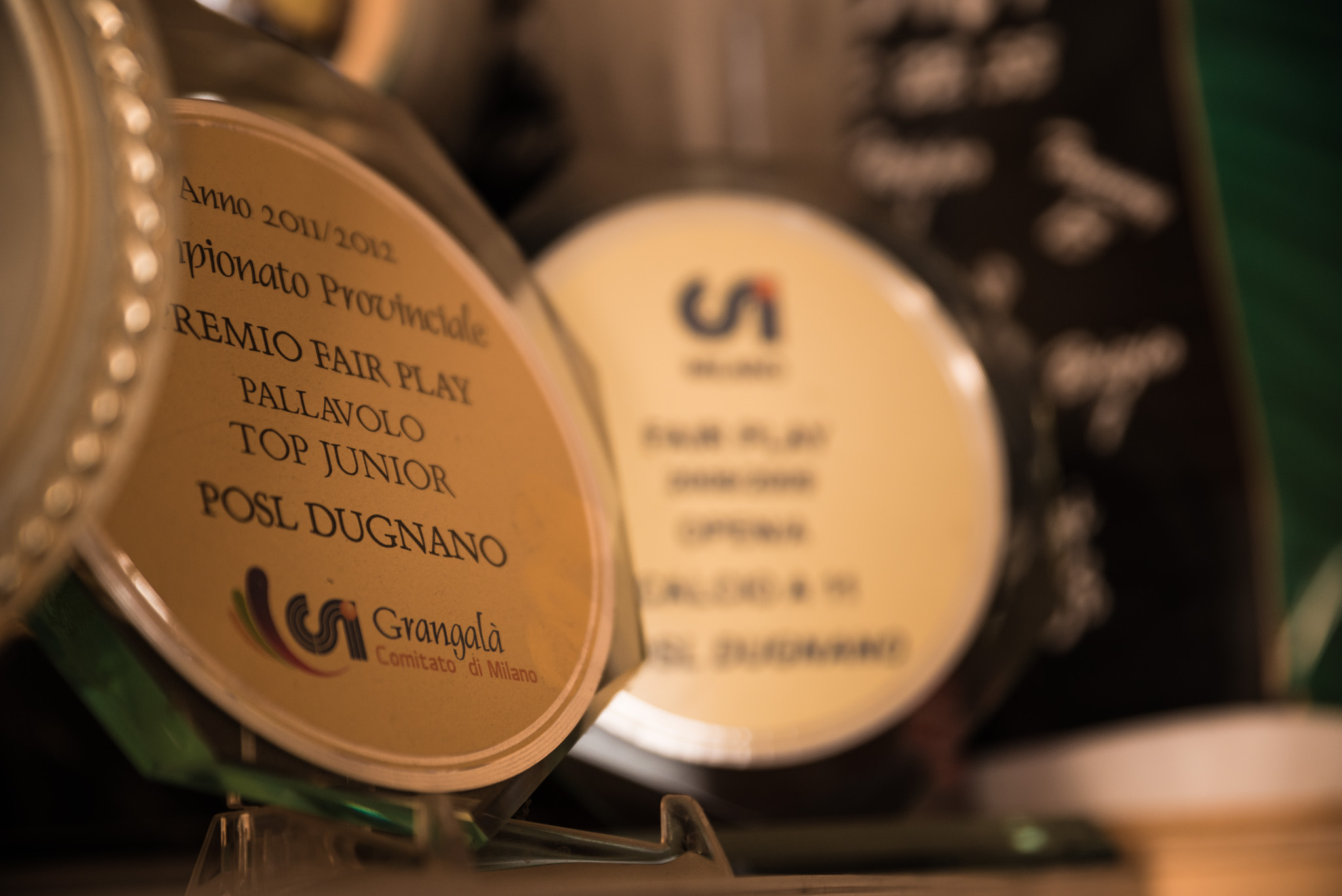 Progetto ASD POSL "GIOCA SICURO!" Medaglie