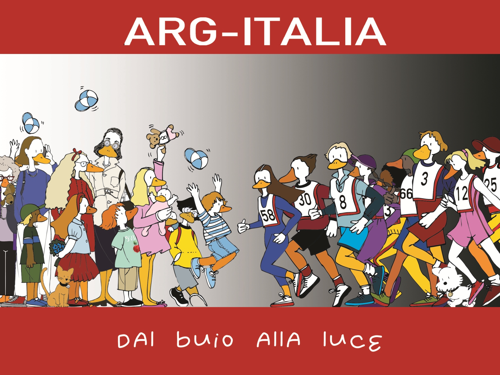 CORRENDO PER LORO IN GARA CON ARG-ITALIA-Giovanna Brizzi Agudio