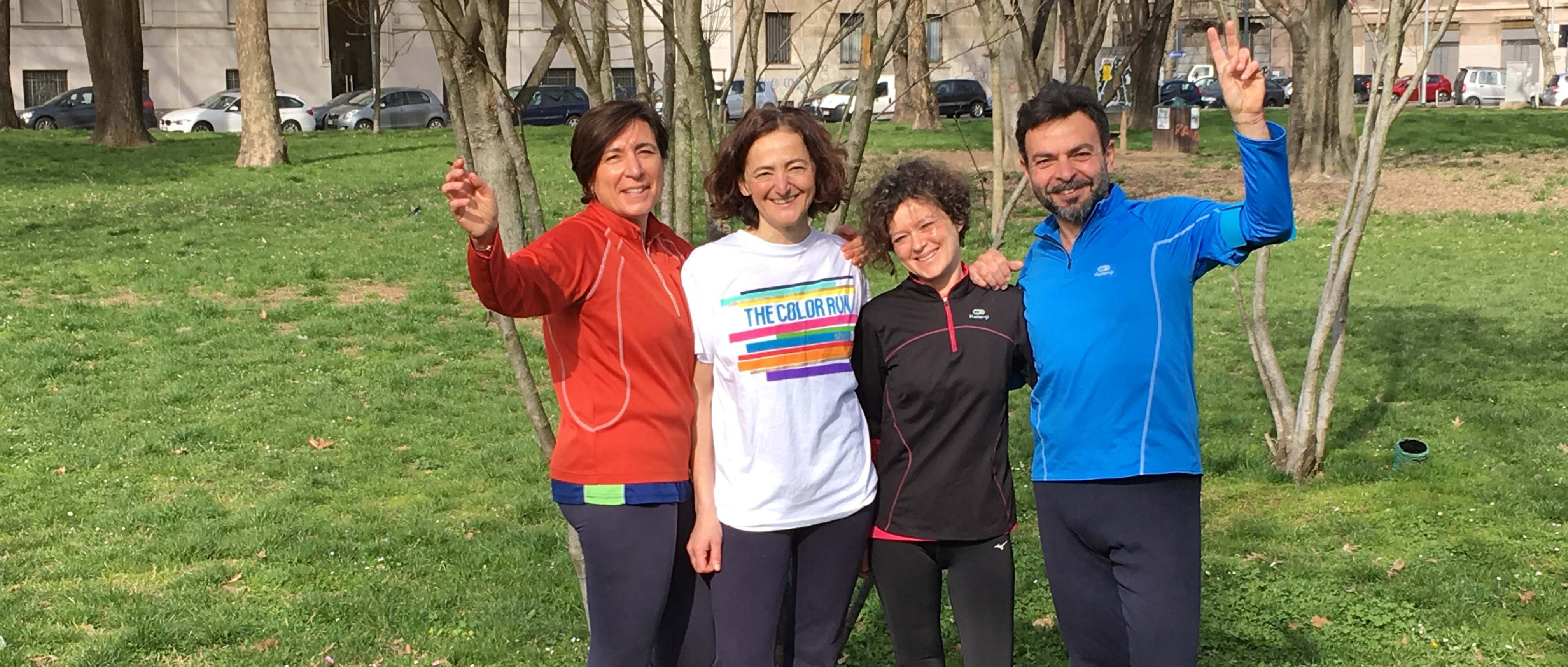 Pia, Sandra, Angelo, Roberta-Pia Cigala
