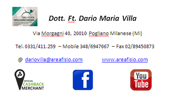 Fisiosolidarietà con Area Fisio di Dario Maria Villa Fisiosolidarietà con Area Fisio-Dario Maria Villa