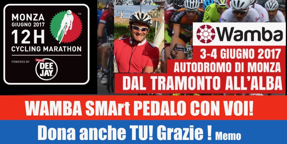 Wamba SMArt pedalo con Voi-Memo Colucci