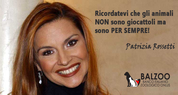 Patrizia Rossetti for BALZOO Onlus di Patrizia Rossetti Patrizia Rossetti for BALZOO Onlus-Patrizia Rossetti