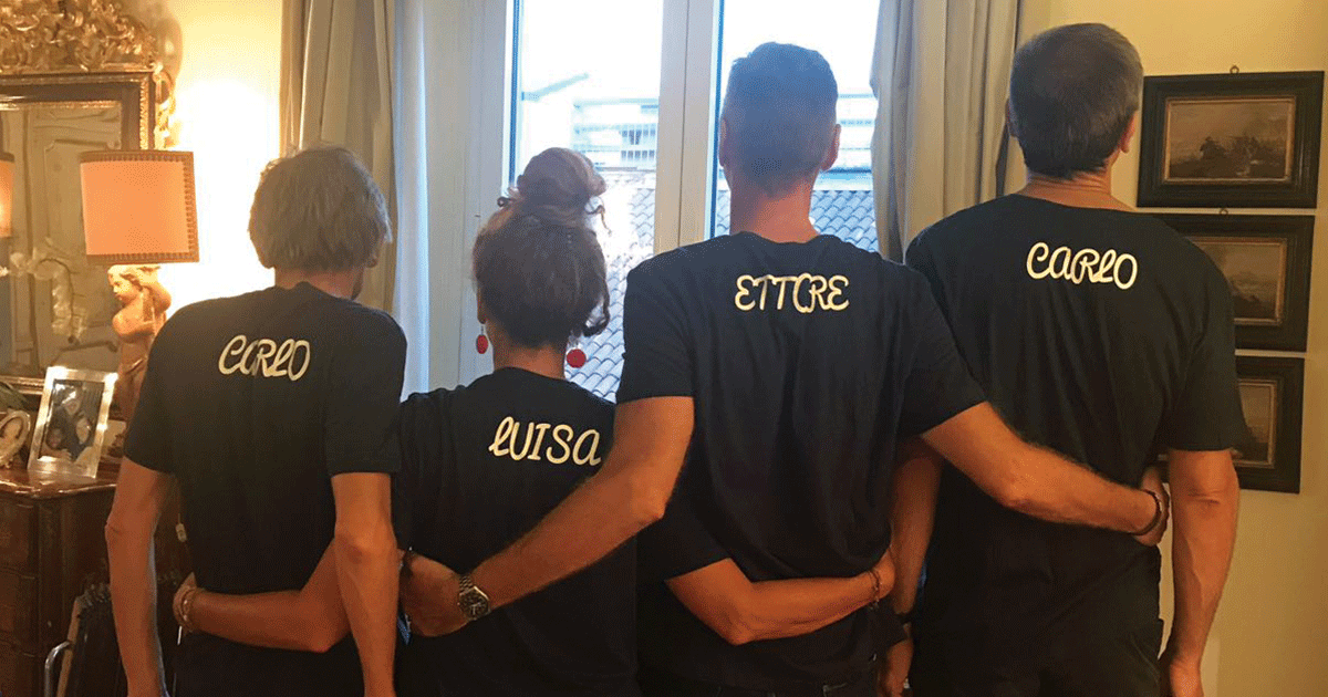 Nuotiamo per Bene alla Capri-Napoli-Staff Associazione CAF