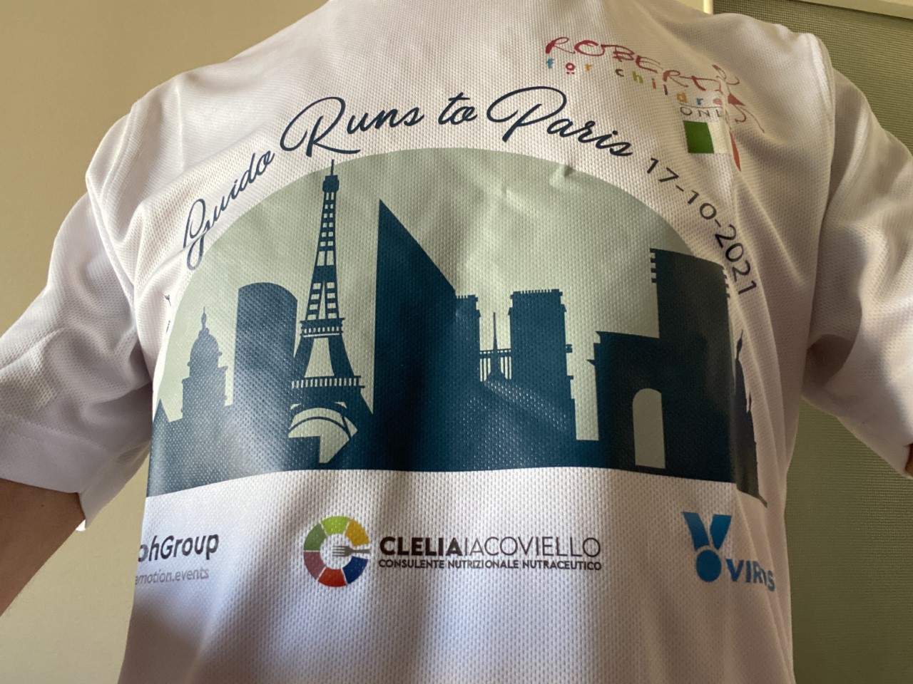 Guido runs in Paris-Guido Bartalini