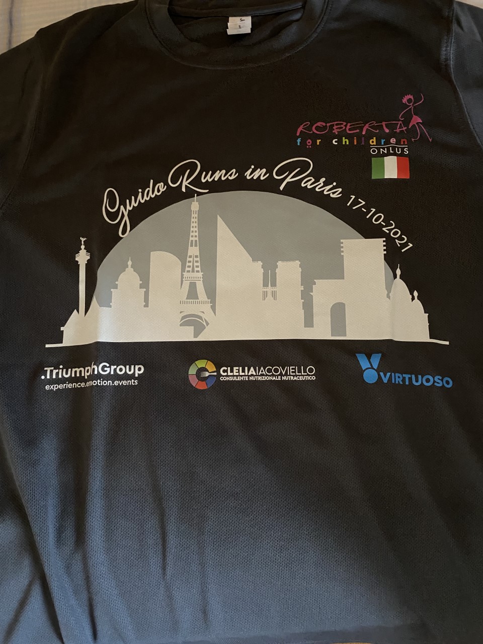 Guido runs in Paris-Guido Bartalini