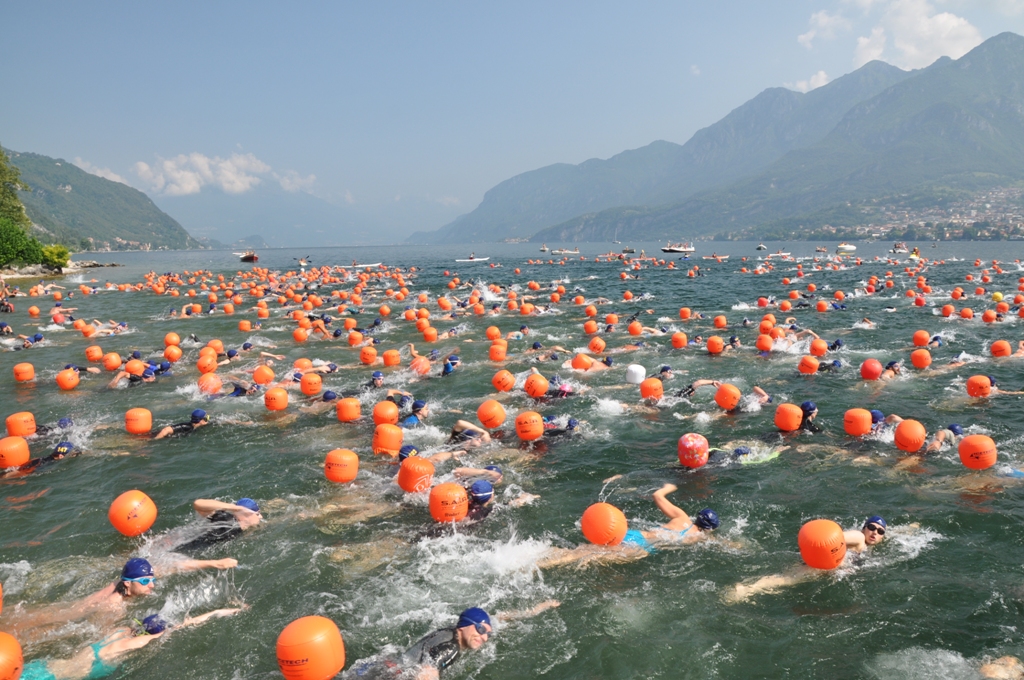 Davide a nuoto per Flying Angels-Davide Casetti