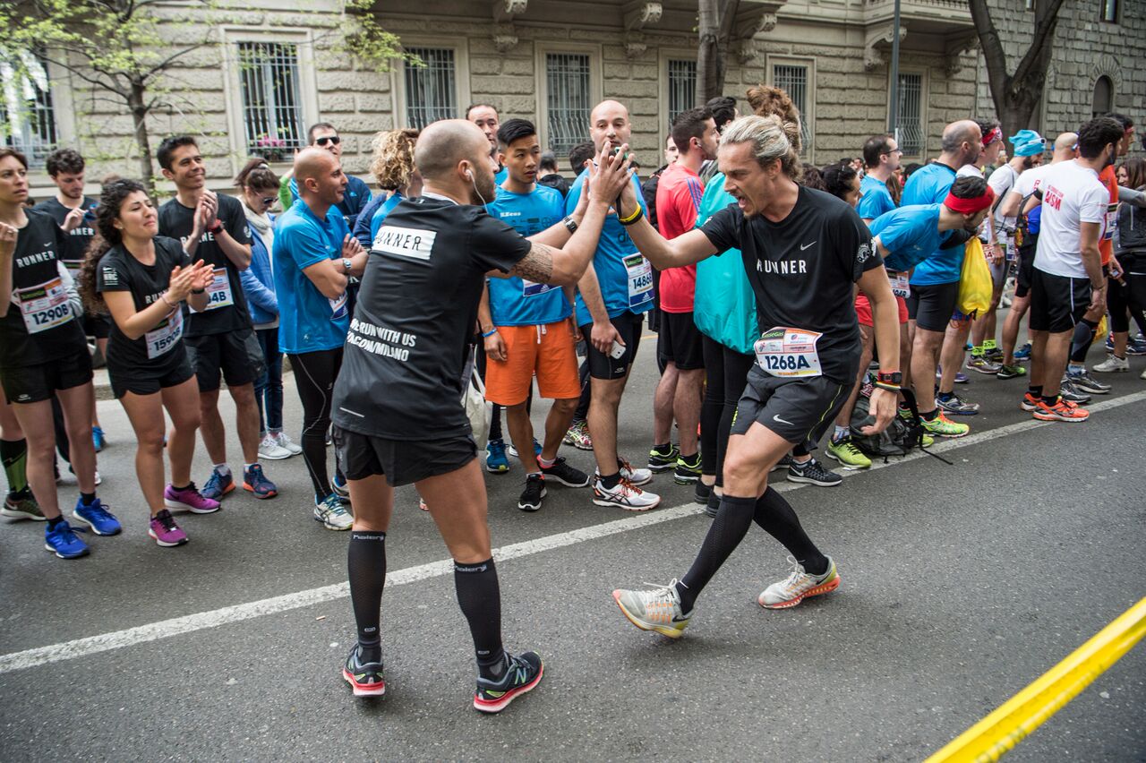 Milano Marathon -Pigeon Project Milano