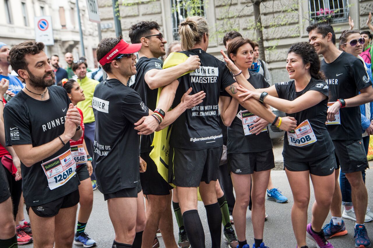 Milano Marathon -Pigeon Project Milano