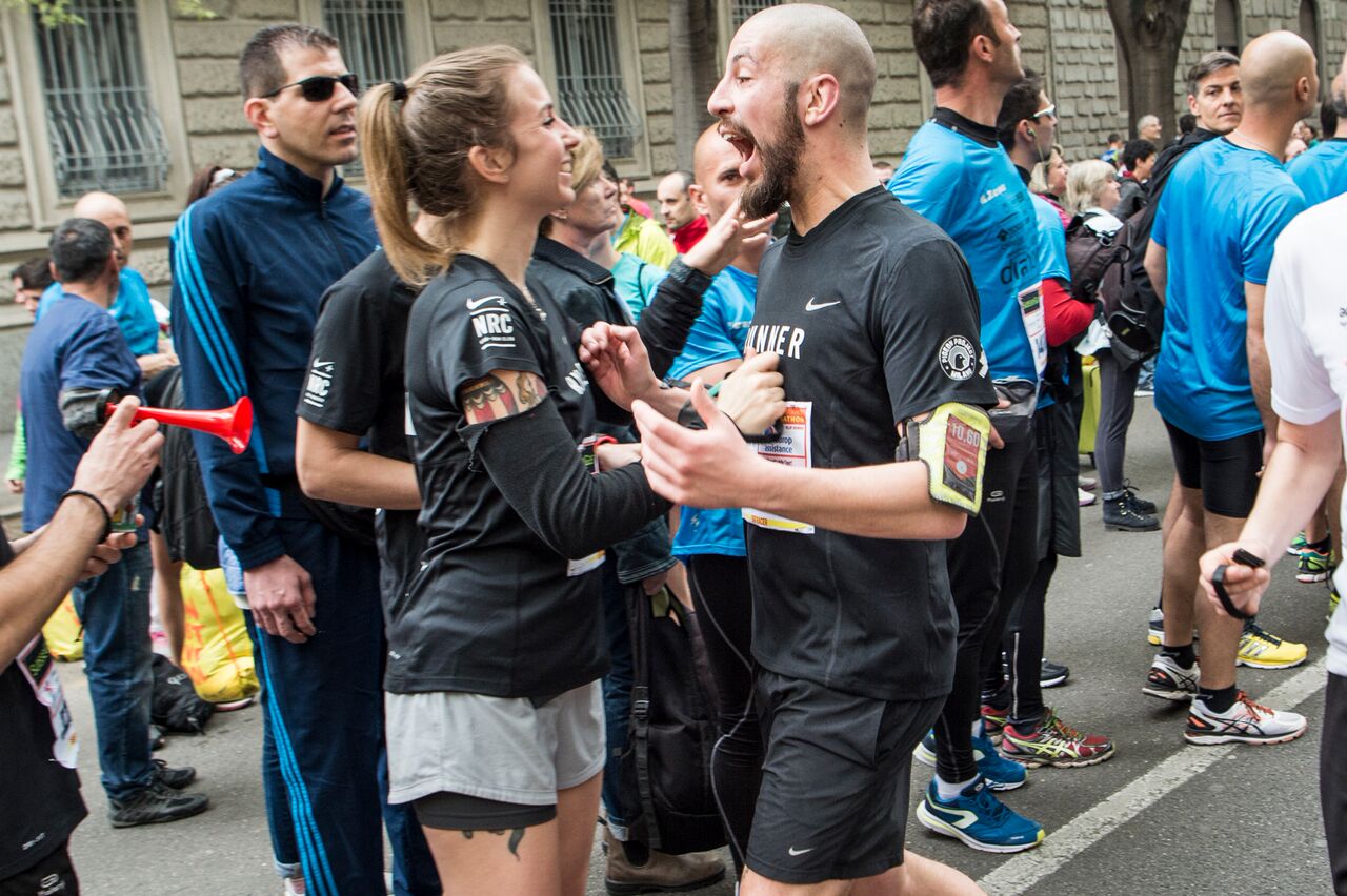 Milano Marathon -Pigeon Project Milano