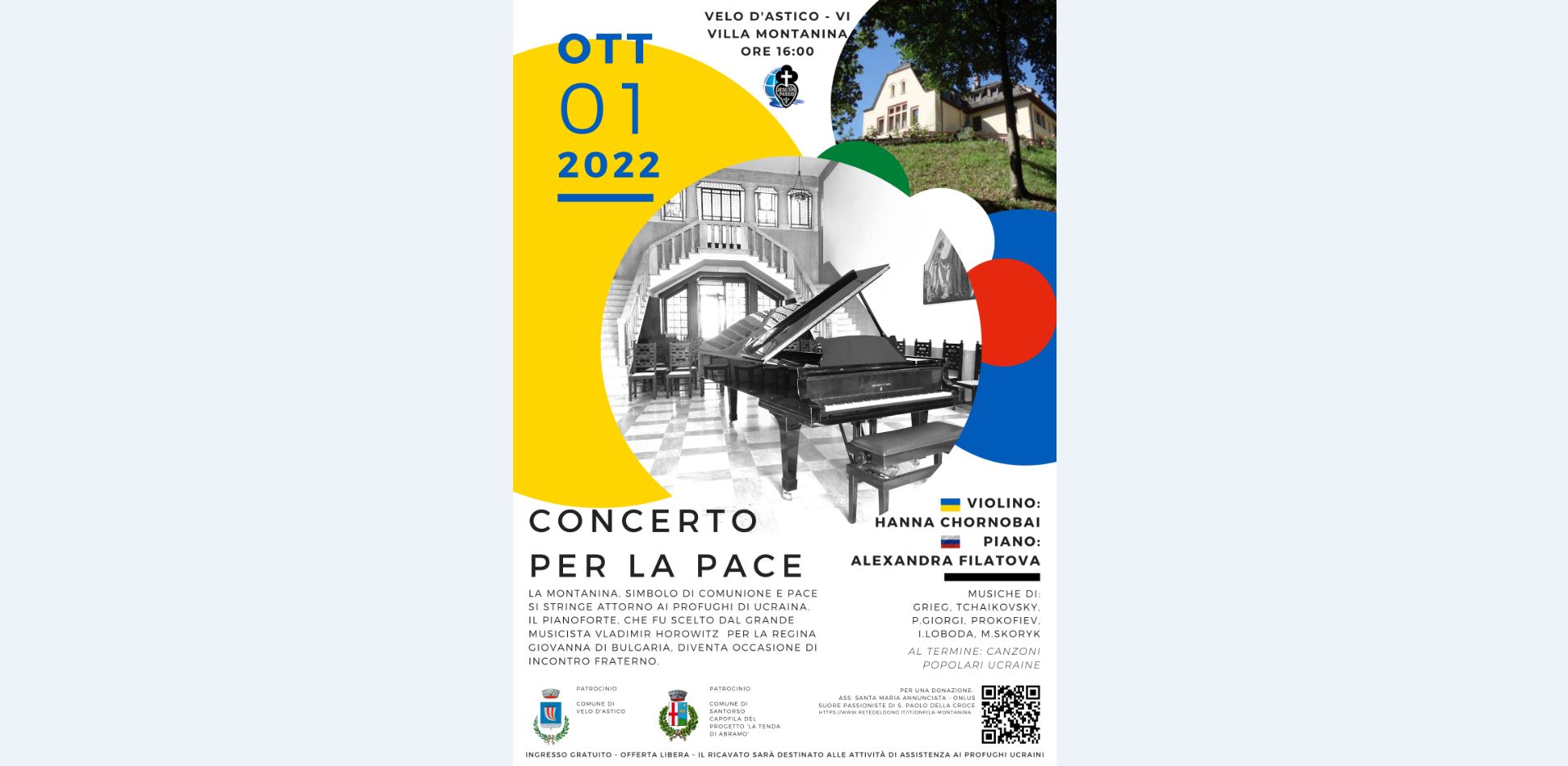 MONTANINA - CONCERTO PER LA PACE-La Montanina