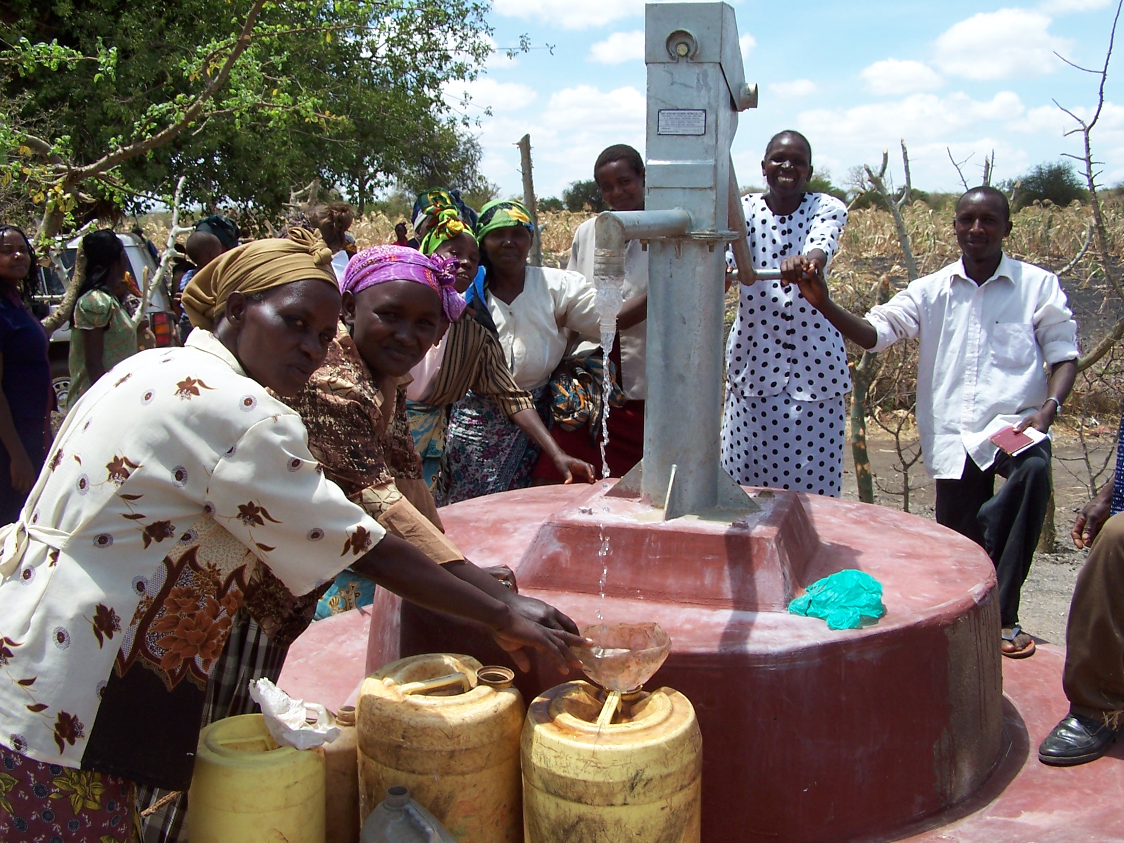 Costruzione di un Pozzo in Kenya -AMREF