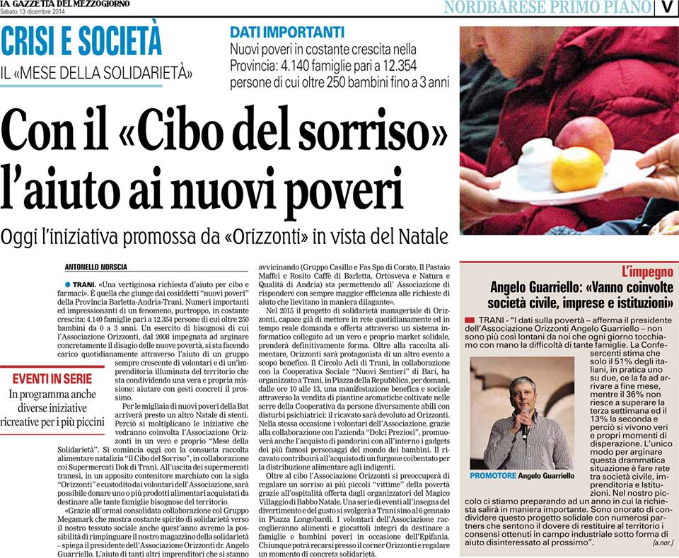 Il cibo del sorriso di ORIZZONTI Il cibo del sorriso-ORIZZONTI