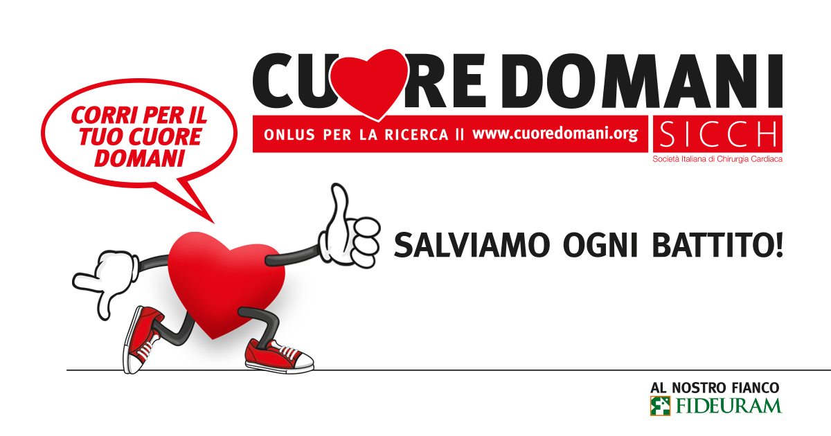 CORRI PER IL TUO CUORE DOMANI-Cuore Domani