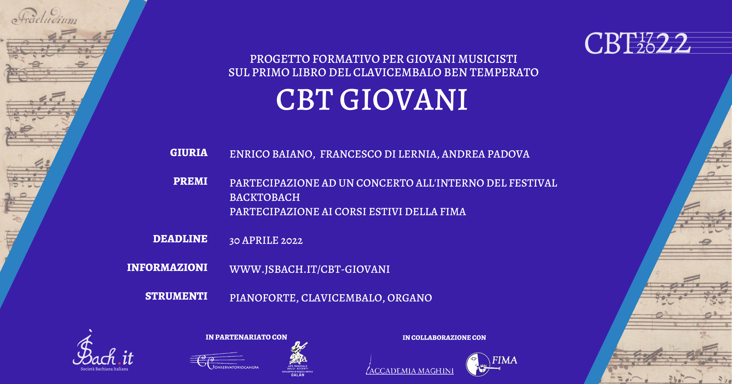 CBT22 – Clavicembalo ben temperato-JSBach.it