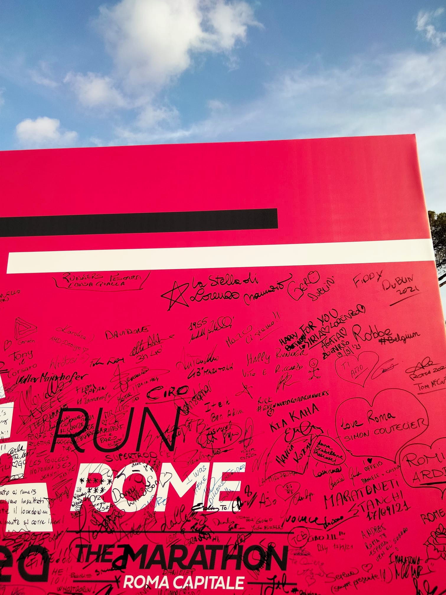 Corri col cuore - Maratona di Roma 2022-La Stella di Lorenzo
