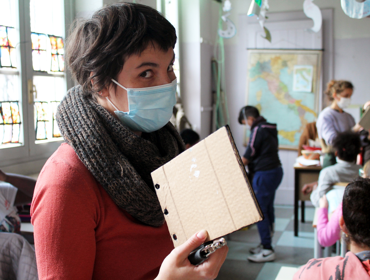 Adotta un laboratorio cartonero di Triciclo OdV Adotta un laboratorio cartonero-Triciclo OdV