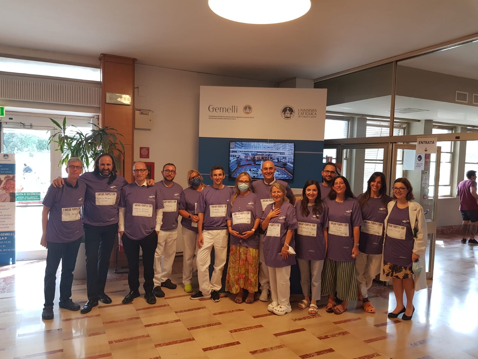 Sostieni la lotta al tumore al pancreas-Associazione Nastro Viola