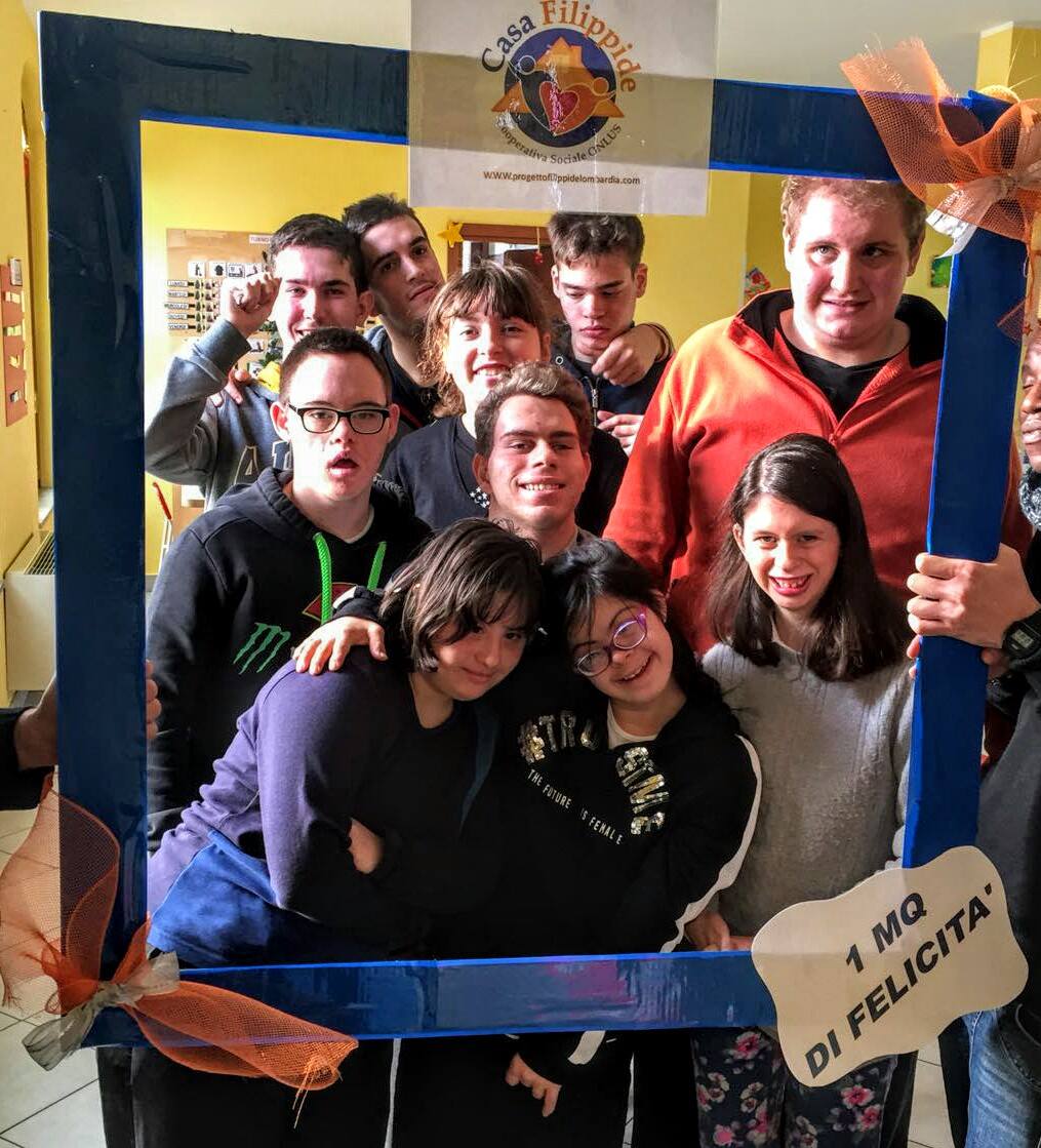 #1mqdifelicità  - Casa Filippide-Progetto Filippide Lombardia