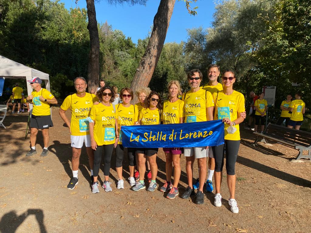 Corri col cuore - Maratona di Roma 2022-La Stella di Lorenzo