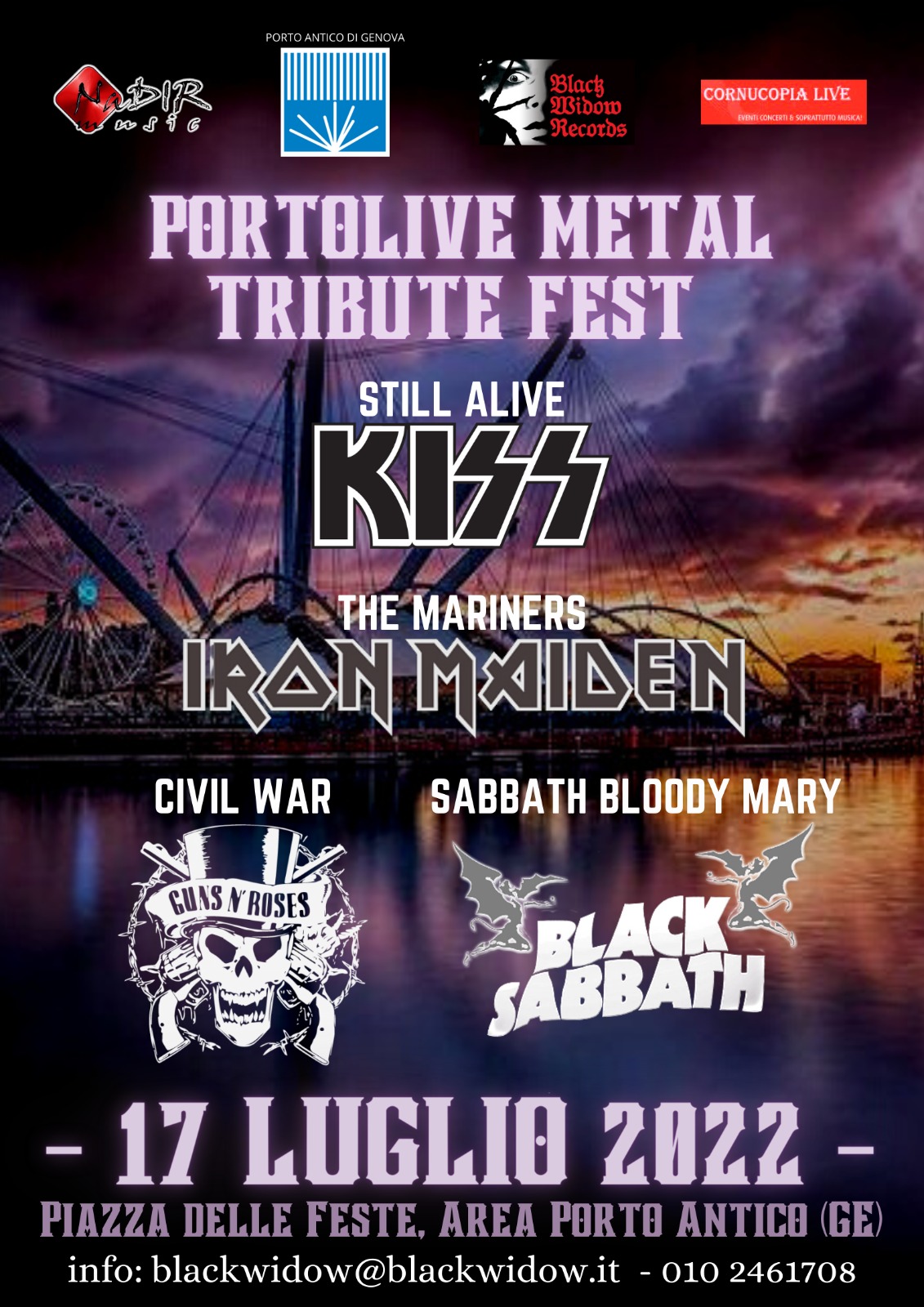 Genova Rock Festivals 2022 di Associazione Culturale Cornucopia Live Genova Rock Festivals 2022-Associazione Culturale Cornucopia Live