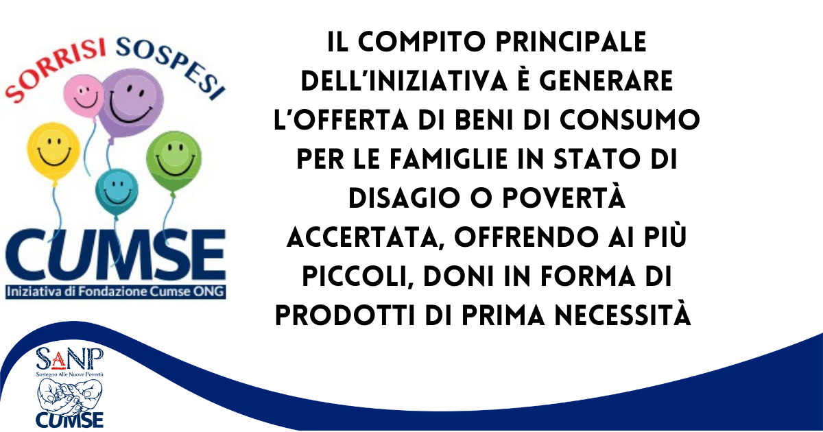 Progetto SaNP di Fondazione Cumse Progetto SaNP -Fondazione Cumse