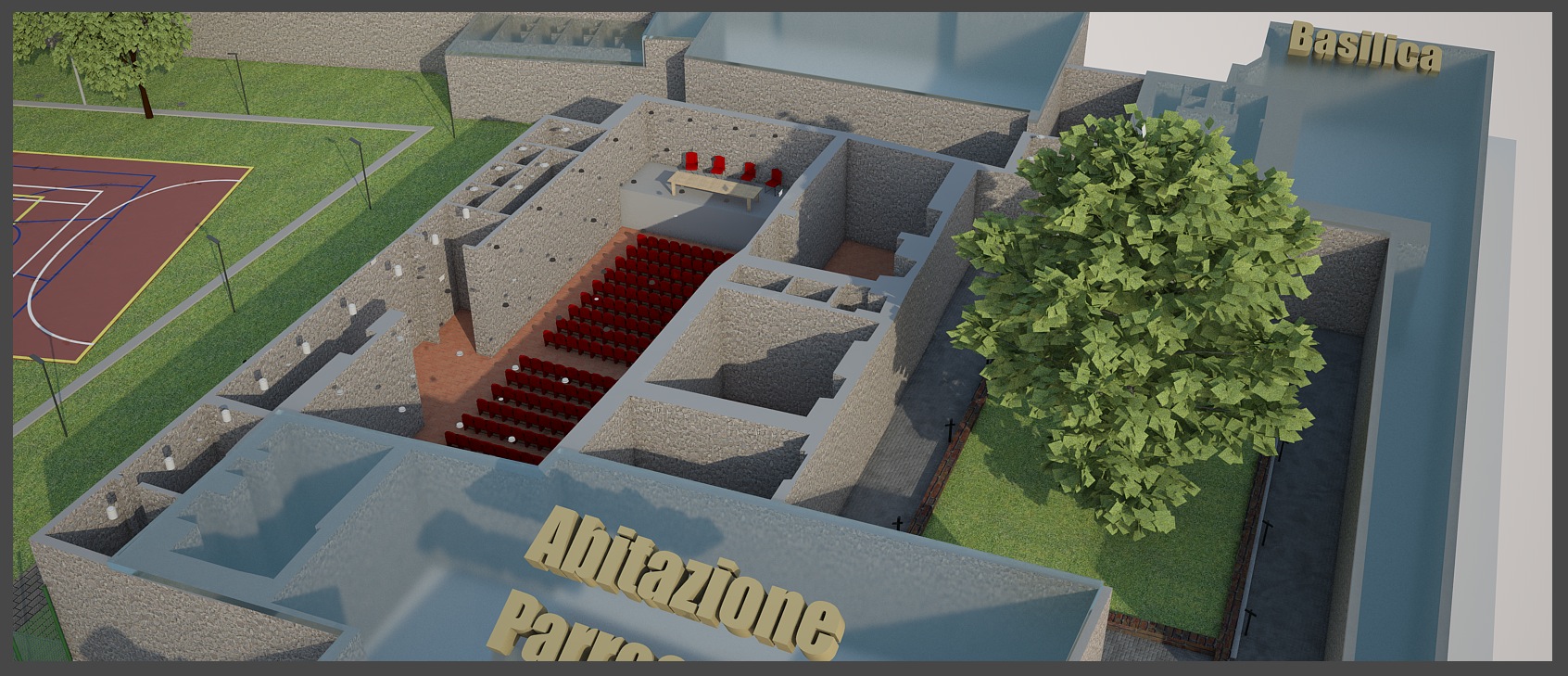 Progetto Auditorium Asciano-Parrocchia di Sant'Agata -Asciano (SI)