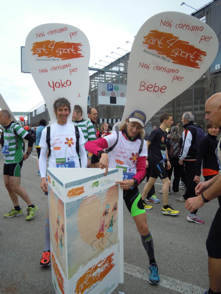 Sci per tutti ! Art4sport all'Eco Race e alla Mezza di Bergamo di art4sport ONLUS Sci per tutti ! Art4sport all'Eco Race e alla Mezza di Bergamo-art4sport ONLUS