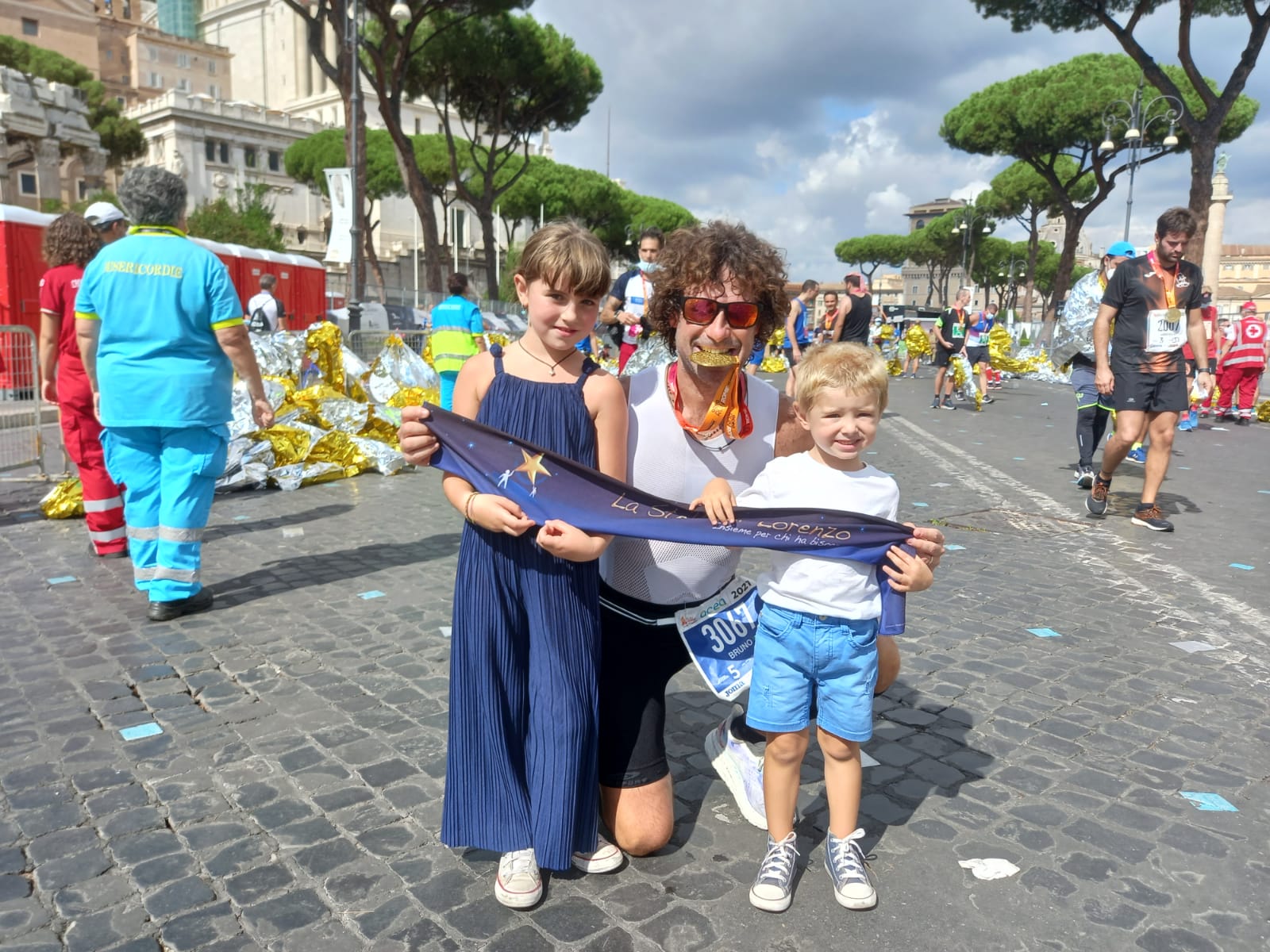 Corri col cuore - Maratona di Roma 2022-La Stella di Lorenzo