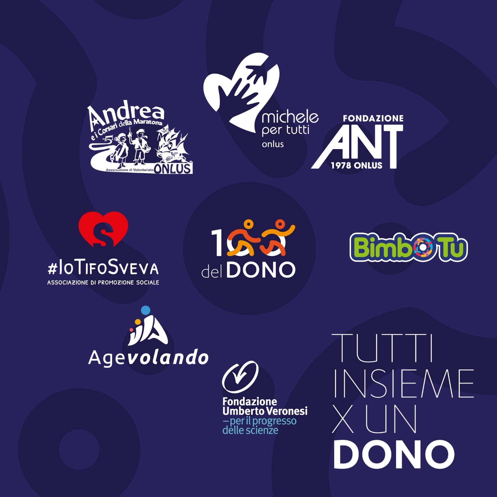 LA 100 DEL DONO-MICHELEPERTUTTI ONLUS