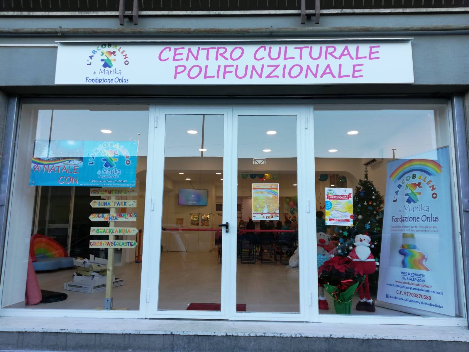 Sostieni il centro culturale di Marika-Fondazione L'Arcobaleno di Marika Onlus