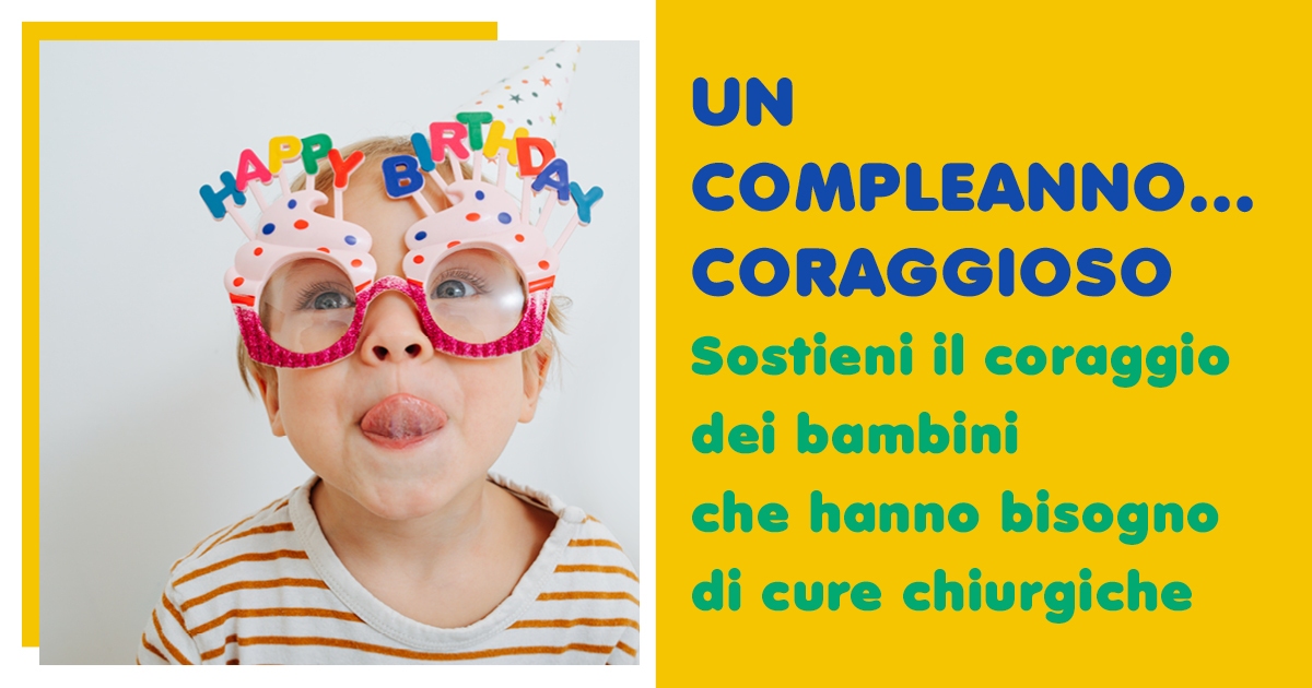 Sostieni la forza dei bambini chirurgici-ABC Bambini Chirurgici del Burlo