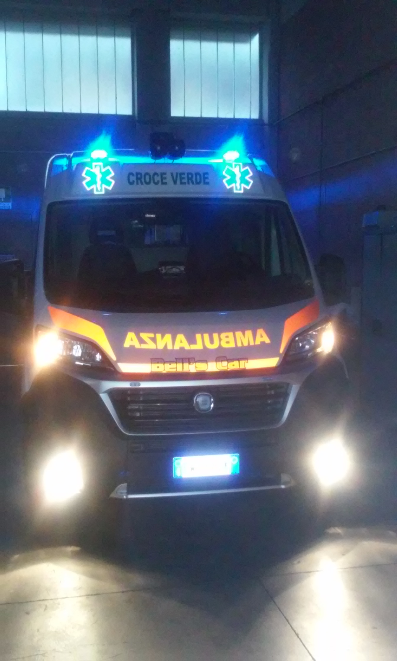 Ambulanza di Terapia Intensiva di CROCE VERDE BERGAMO Ambulanza di Terapia Intensiva-CROCE VERDE BERGAMO