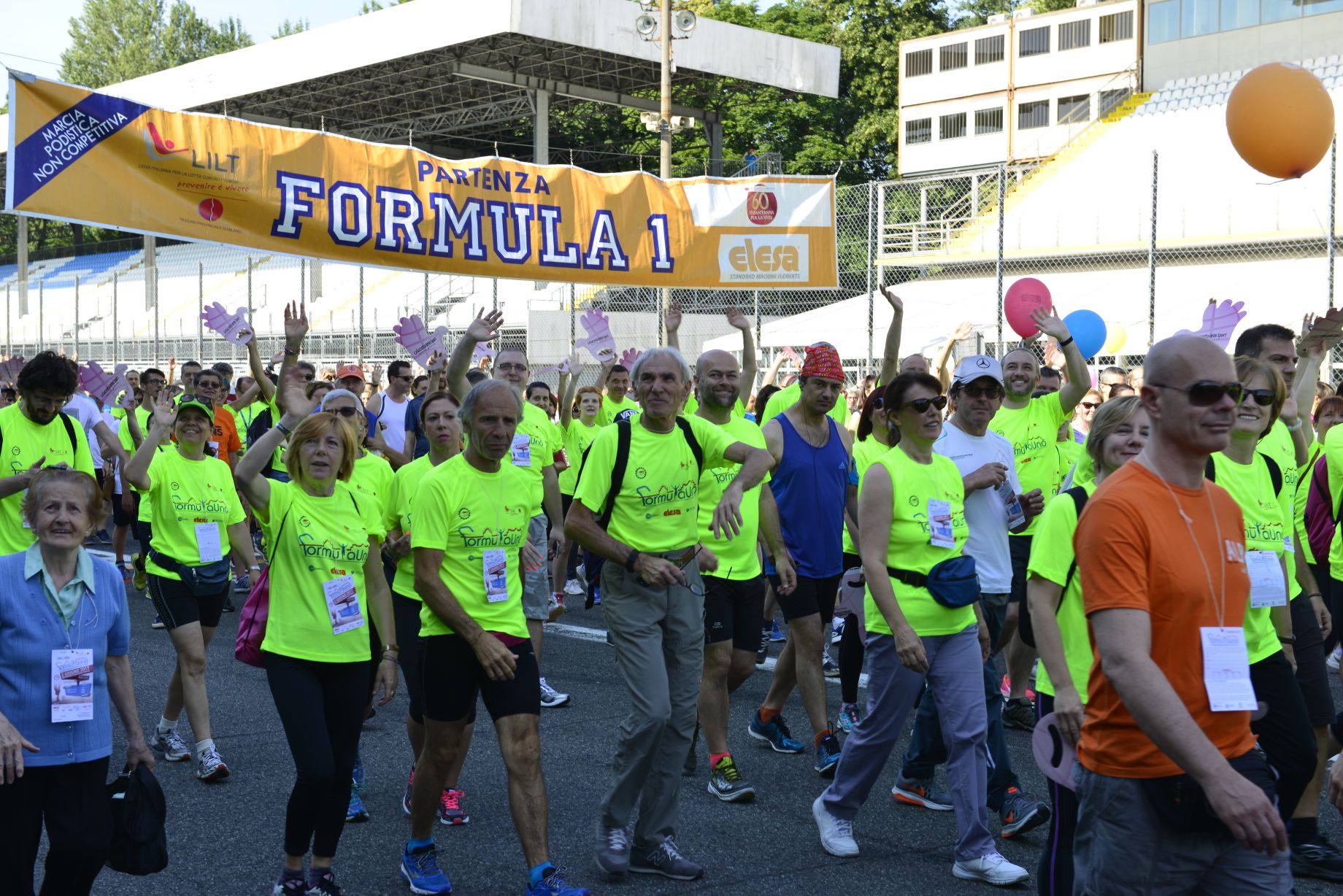 Marcia Formula Uno 2018-LILT Milano