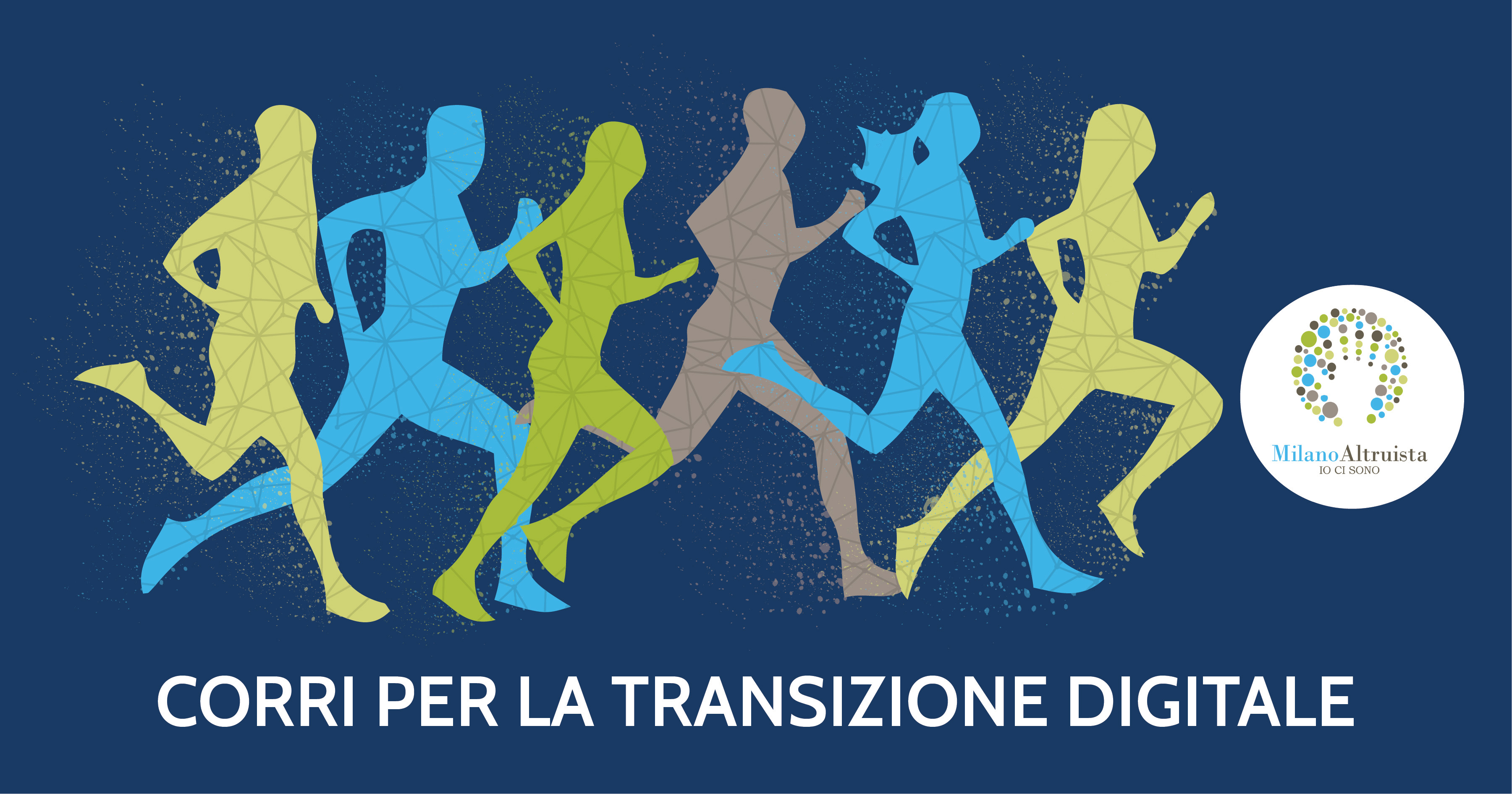 Corri per la transizione digitale di MilanoAltruista Corri per la transizione digitale-MilanoAltruista