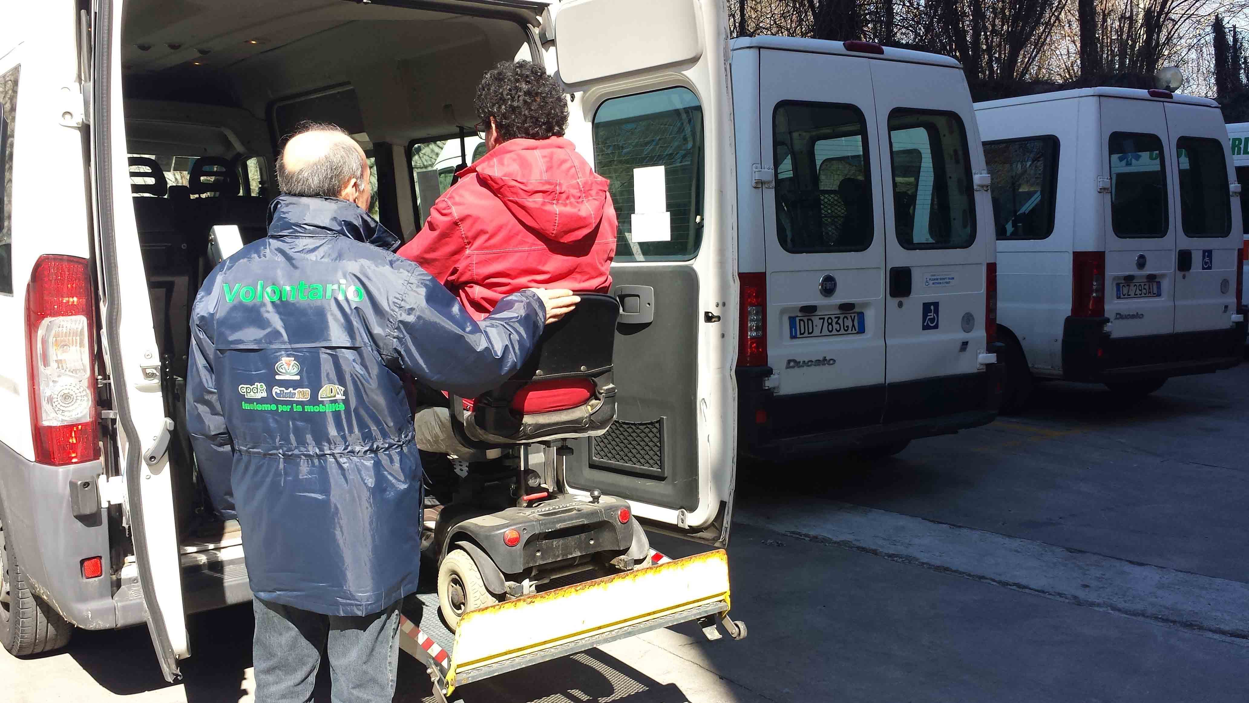 Trasporto solidale per disabili-CPD