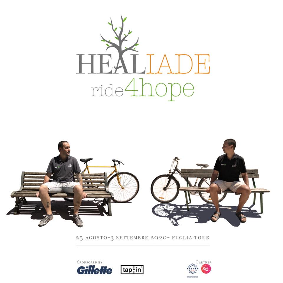 HEALIADE - Ride4Hope - Puglia Tour 2020 di Fondazione Heal HEALIADE - Ride4Hope - Puglia Tour 2020-Fondazione Heal