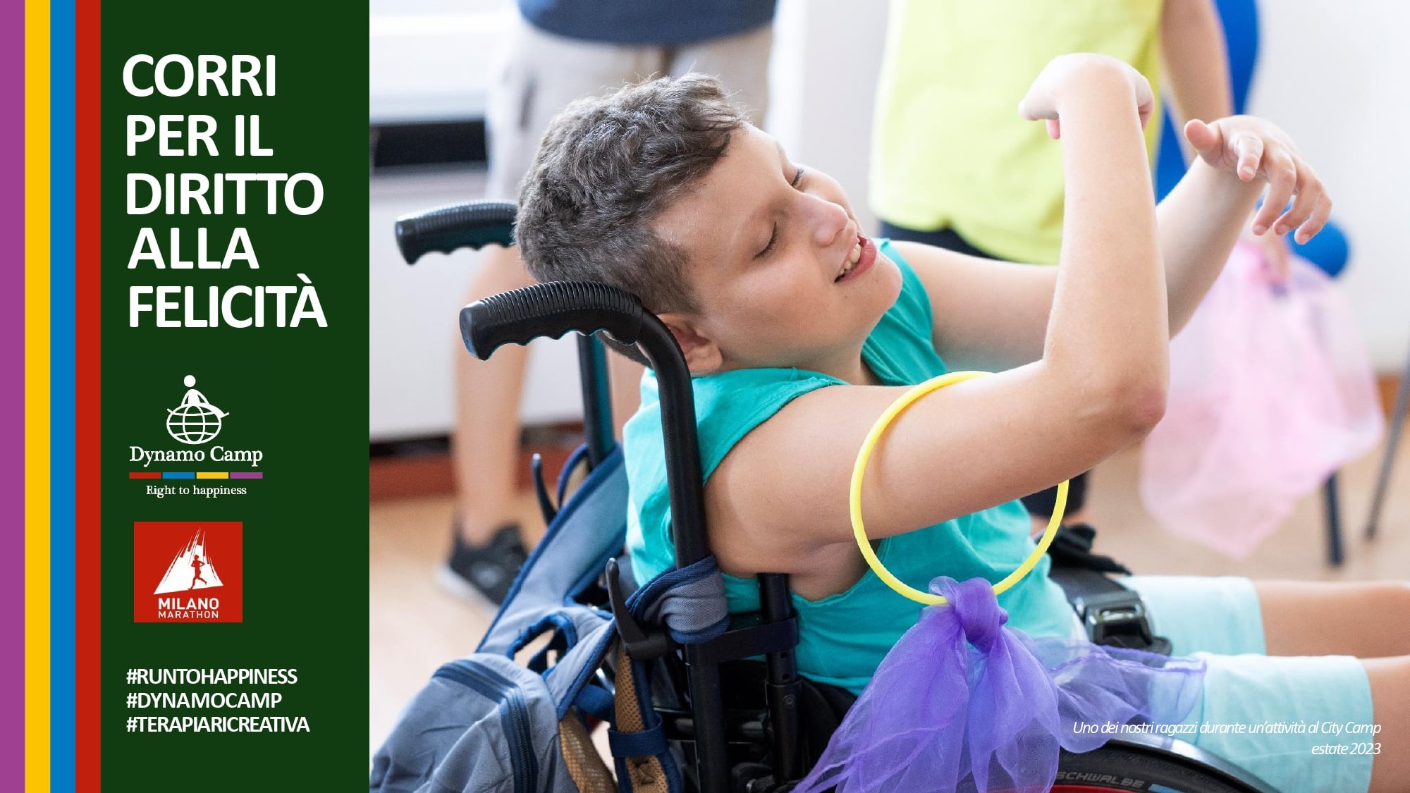 RUN TO HAPPINESS MILANO MARATHON 2024-Dynamo Camp