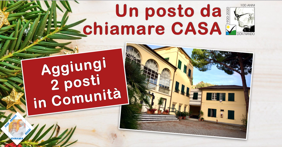 Un posto da chiamare casa-Don Nando Negri Onlus