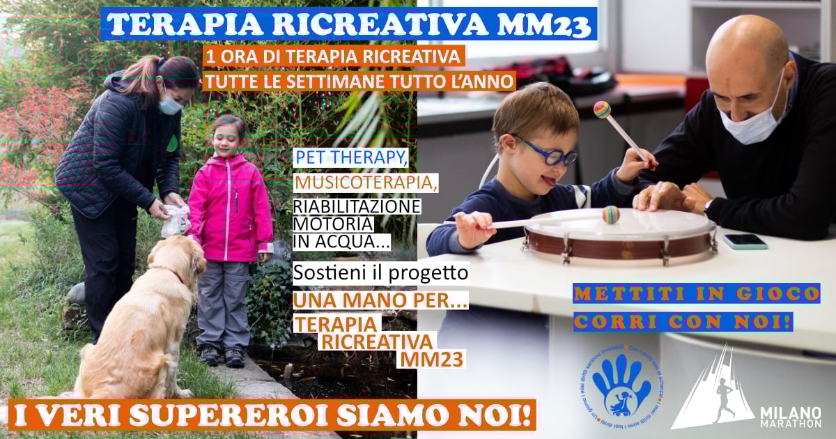 TERAPIA RICREATIVA MM23-Una mano per...