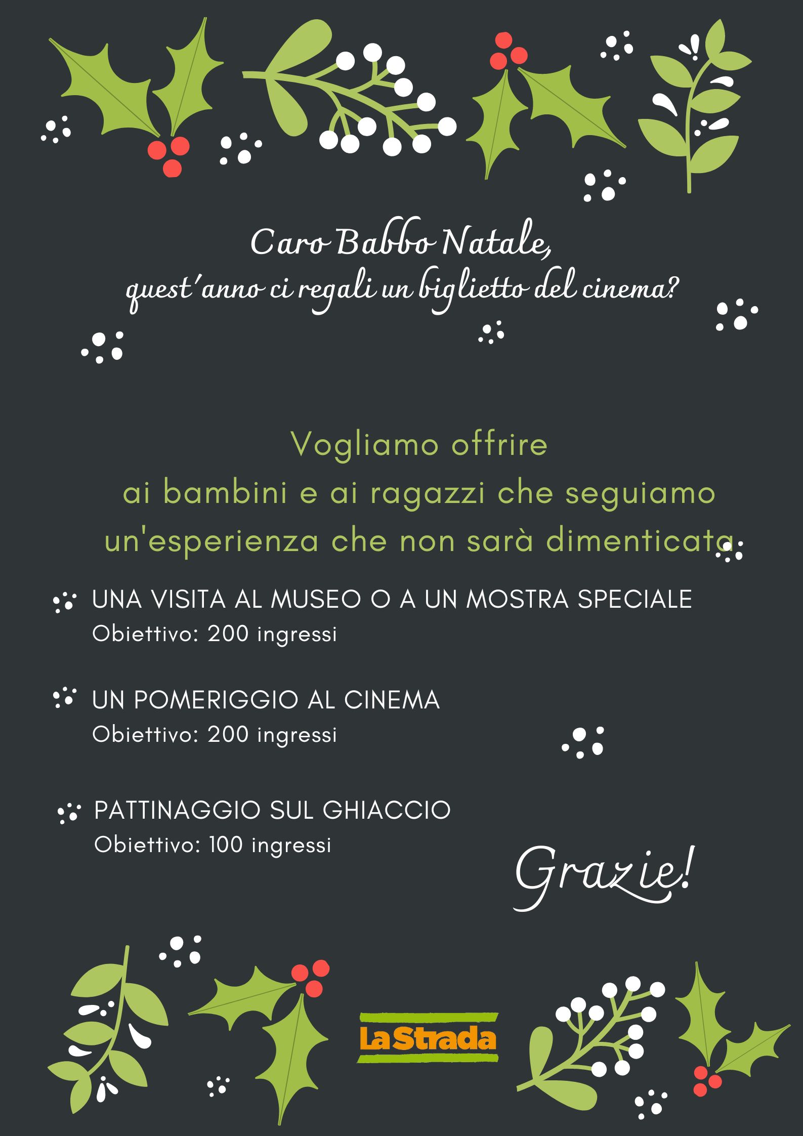 Caro Babbo Natale... ci porti al cinema? di La Strada Caro Babbo Natale... ci porti al cinema?-La Strada