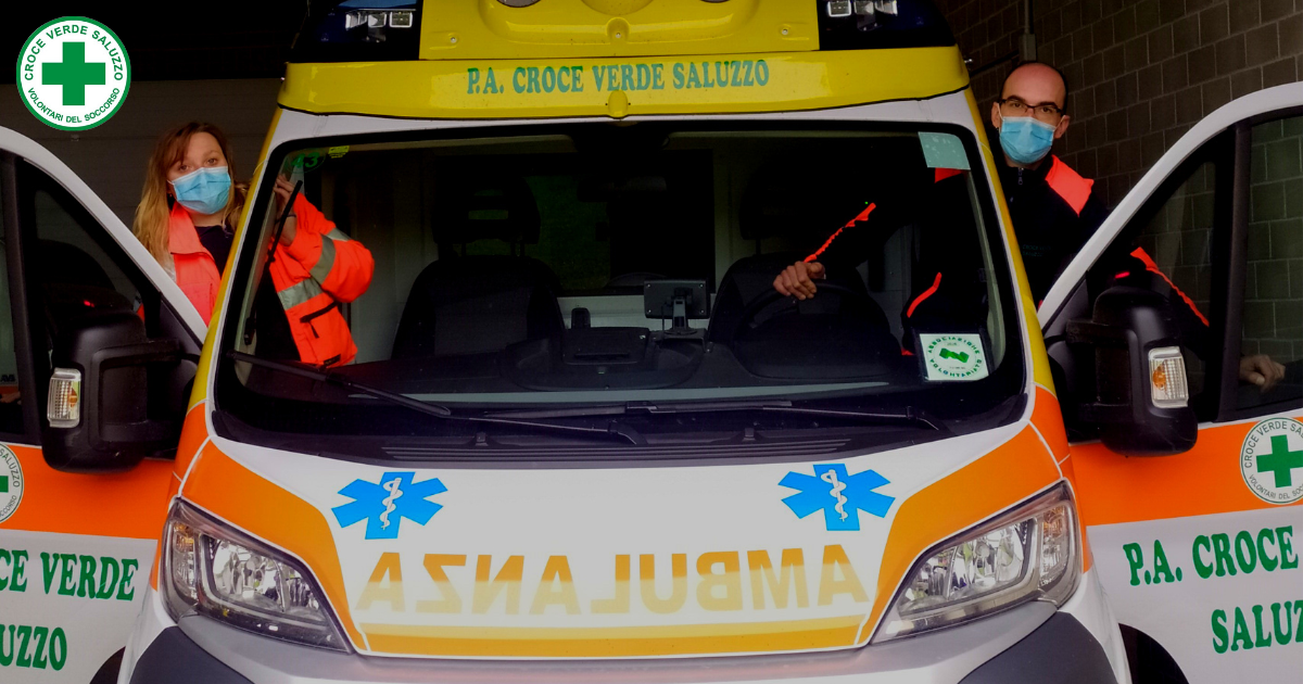 Croce Verde Saluzzo contro il Covid-19-CROCE VERDE SALUZZO