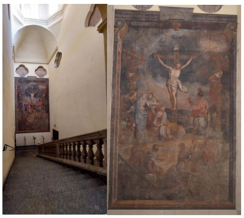 Restauro "La Crocifissione" - Guidobono-Accademia di Medicina di Torino