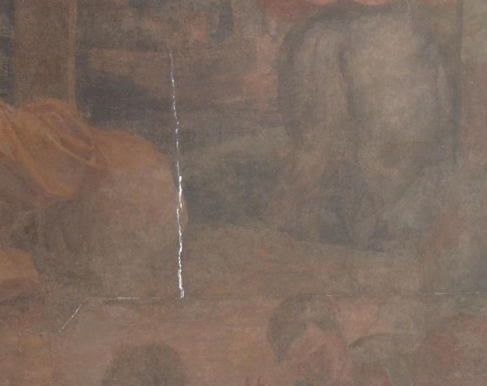 Restauro "La Crocifissione" - Guidobono-Accademia di Medicina di Torino