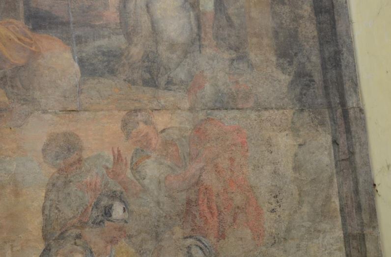 Restauro "La Crocifissione" - Guidobono-Accademia di Medicina di Torino