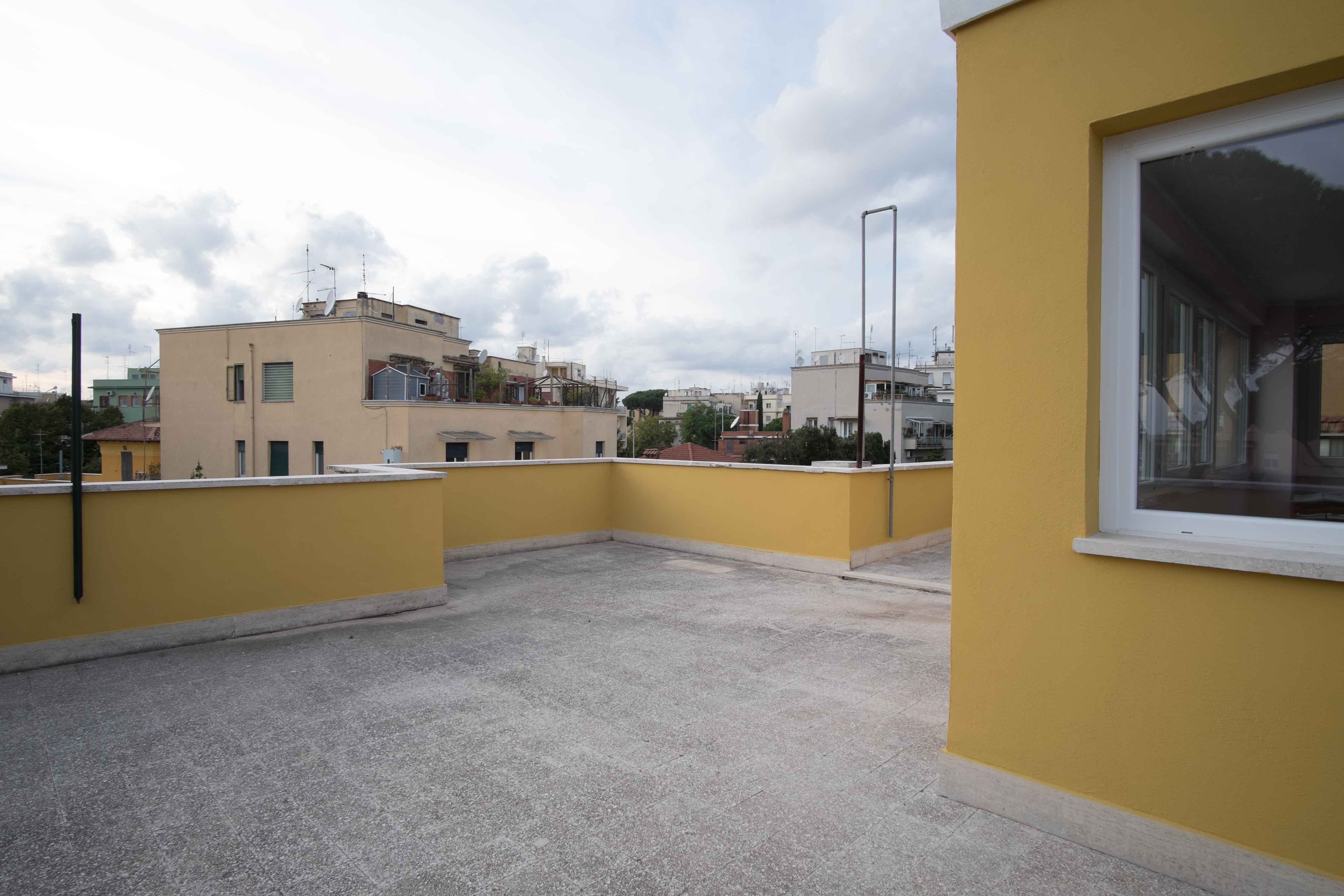 Questa la terrazza in cui realizzeremo il laboratorio di botanica