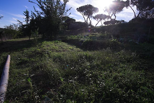 Ecco lo spazio il cui realizzeremo il nostro orto!