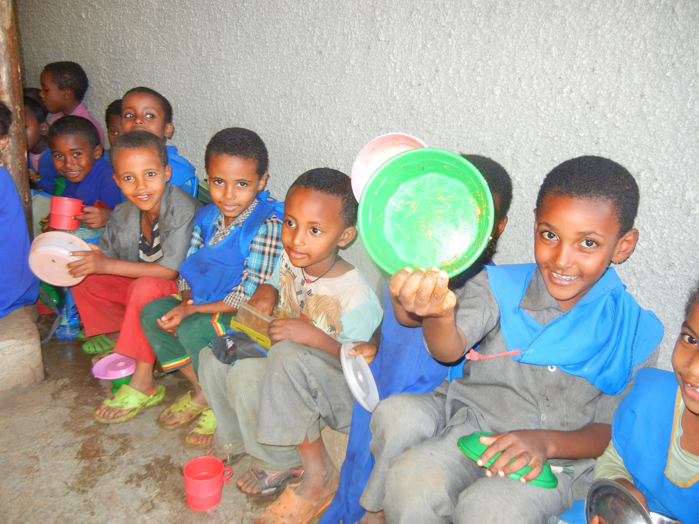 Pausa pranzo: il cibo è stato gradito. Il cibo è stato gradito
