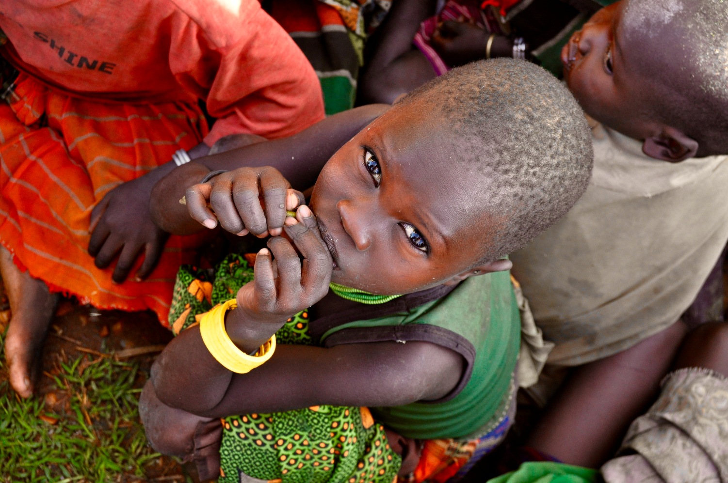 Uno sguardo al futuro. Bambina karimojong, Karamoja, Uganda 2016 Image