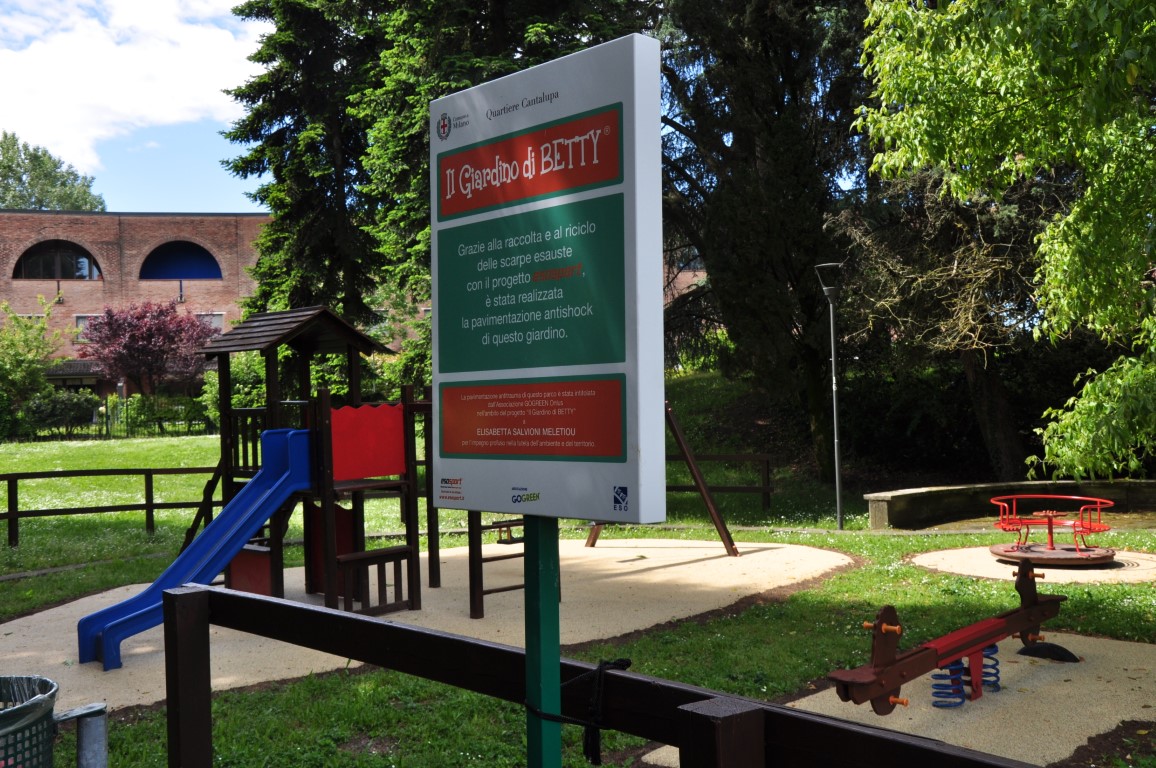 Un nuovo "Giardino di Betty" in Italia-Associazione GOGREEN Onlus